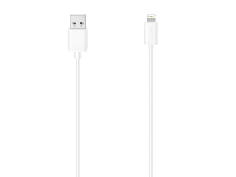 Hama 00300071, 1,5 M, Lightning, Usb A, Hanstik, Hanstik, Hvid