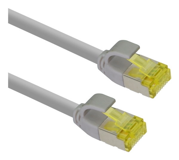 Helos 333077, 5 M, Cat6a, S/Ftp (S-Stp), Rj-45, Rj-45, Grau