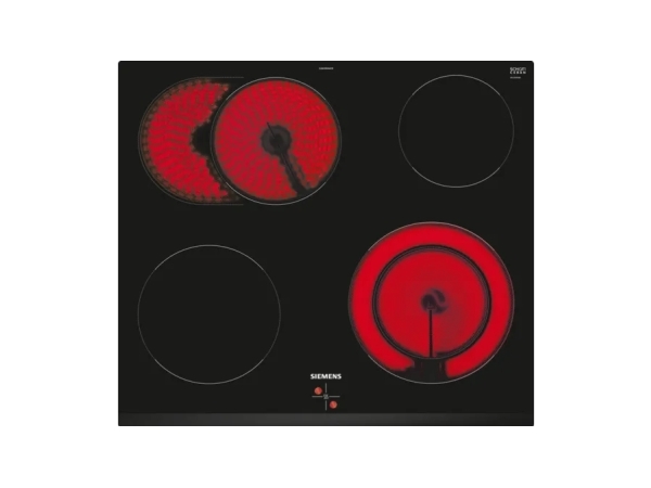 Siemens Ea631gna1e, Sort, Indbygget, 60 Cm, Keramisk, Keramisk, 4 Zone(S)