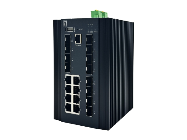Levelone Igu-2072, Administreret, L2+, Gigabit Ethernet (10/100/1000)