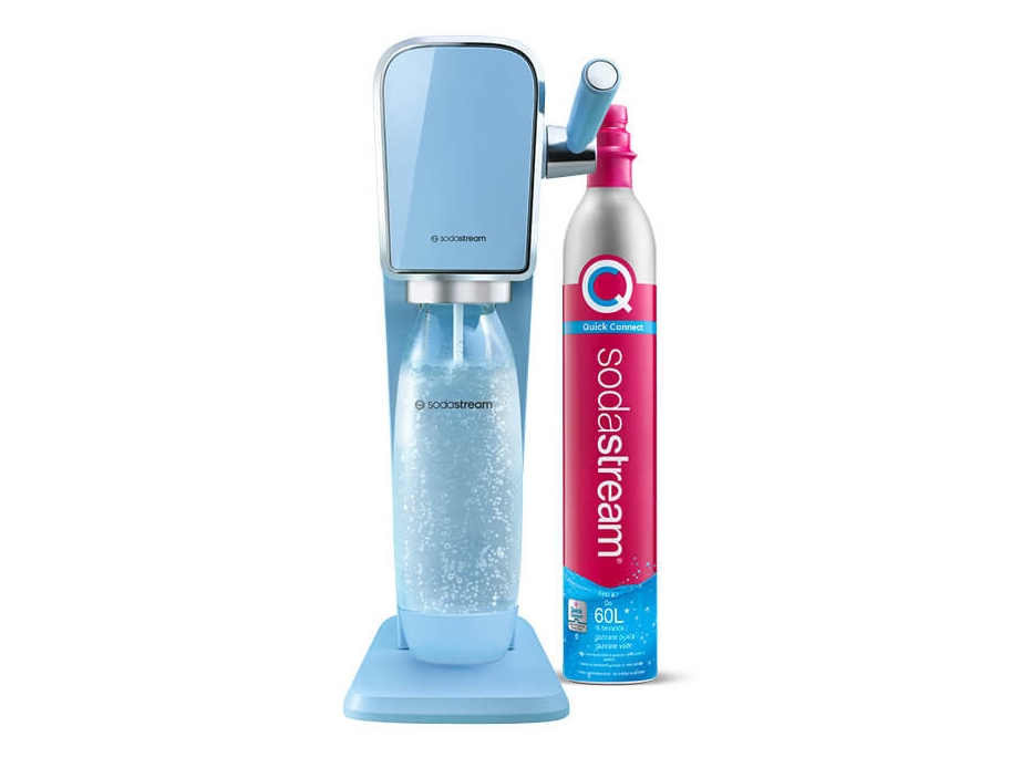 Sodastream Saturator SodaStream Art Blue + cylinder og flaske