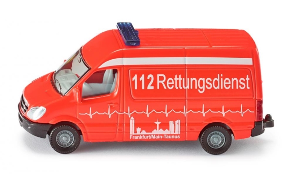 SIKU 0805 Auto met 8cm ambulance