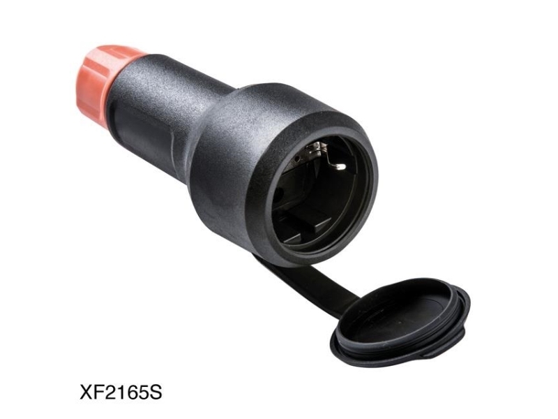 Elektroplast Socket Elektro-Plast Xf2165s, Black/Orange
