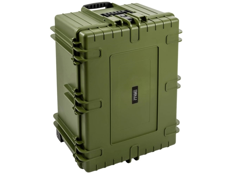 B & W International Outdoor kuffert Typ 7800 157 l (B x H x T) 845 x 415 x 615 mm Bronze-grøn (mat) 7800/BG/SI | N - A | GameStuff