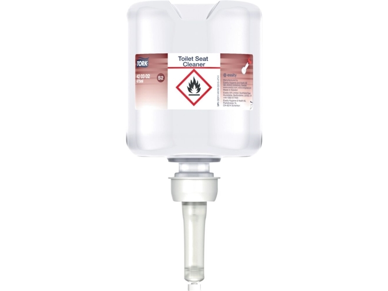 Tork 420302, Wc (Toilet), Rengøringsmiddel, Gele, Flaske, 475 Ml, 92 Mm
