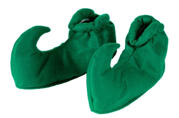 Vihreä joulu tonttu kengänsuojukset