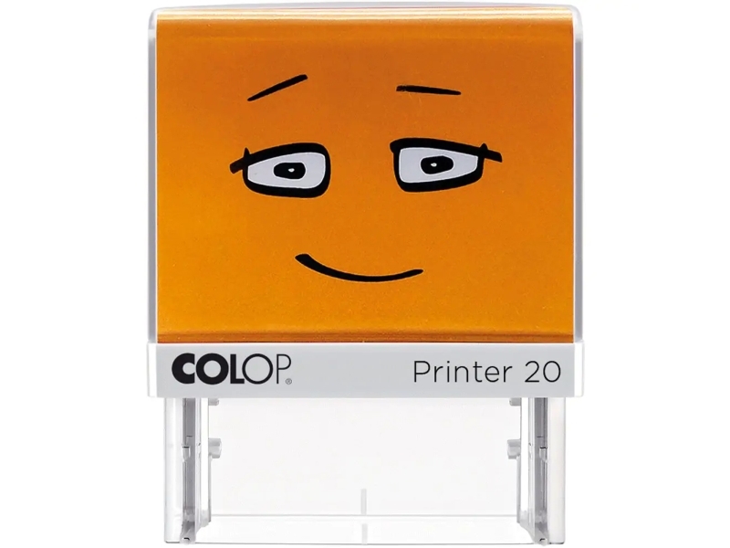 Colop 164830, Selvfarvende, Beskedstempel, 38 x 14 mm, Orange, 1 stk, REACH