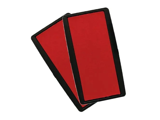 Colop 164854, Stempelpude, Rød, 2 stk, REACH