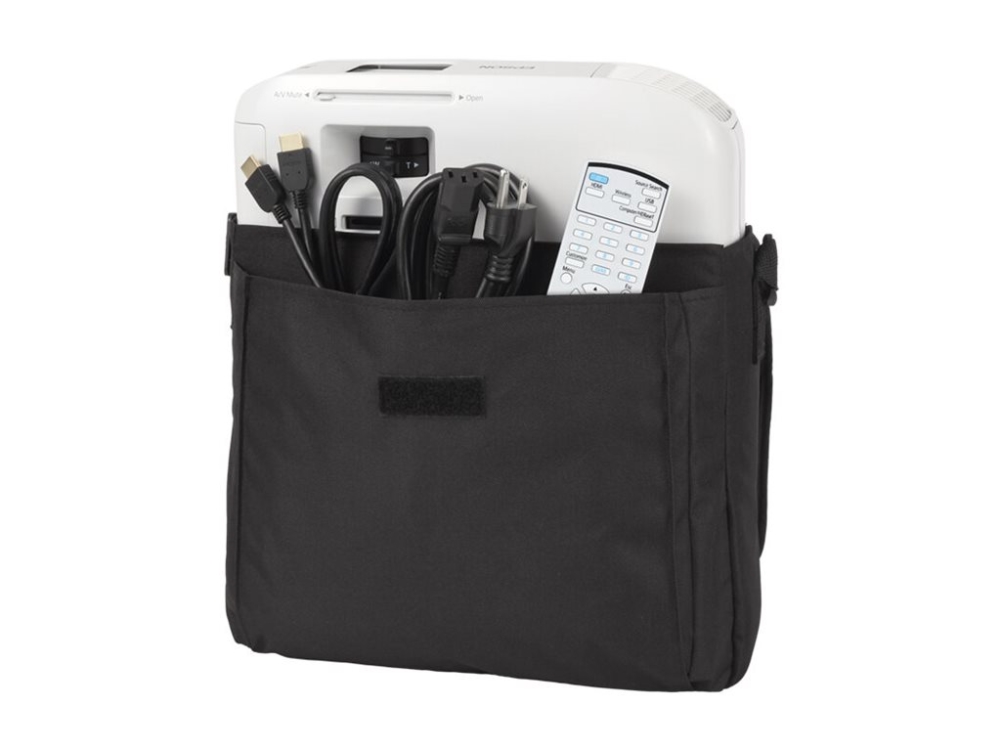 Epson EB-W55 - 3LCD-projektor - bärbar - 4000 lumen (vit) - 4000 lumen (färg) - WXGA (1280 x 800) - 16:10 - 802.11n trådlös/Miracast - vit | TV, Ljud & Bild - Projektor og Projektorduk - Projektor | GameStuff