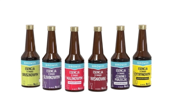 Browin Essences For Alcohol, 6 Pcs X 40 Ml