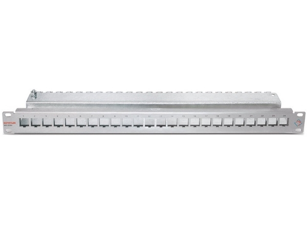 Dätwyler Cables Ms-K 24X, Rj-45, Cat6, Cat6a, Grå, Reolmontering, 1U, 482 Mm