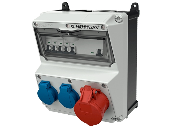 Amaxx Tavle Schuko 16A 5Pol Ip44