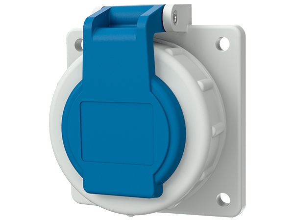 Mennekes Schuko Påbygningsstikdåse 16A2p+E 230V Ip68 Bl 17006 (17006)