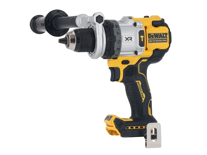 DeWALT DCD1007NT-XJ, Borr med pistolgrepp, utan nyckel, Borstlös, Svart, Gul, 1,3 cm, 2250 RPM - SOLO | Borrmaskin | GameStuff