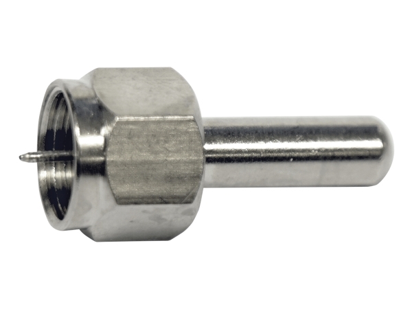Televes 3829, Trocken, Typ F, Männlich, 75 Ohm, Silber, 11 Mm