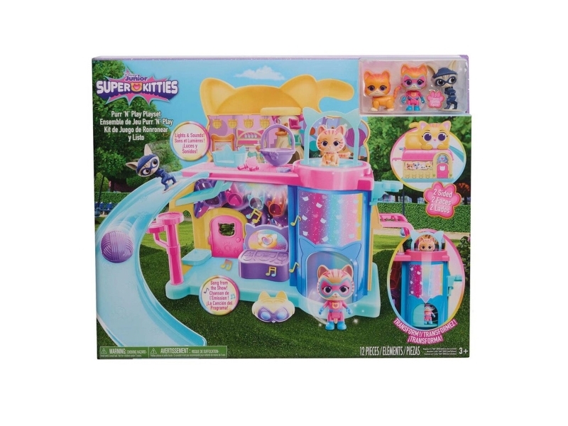 Disney Jr. Super Kitties Purr 'N' Play Playset