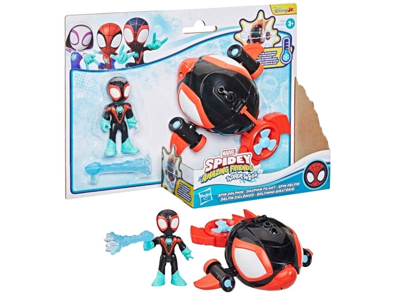 Spidey & Friends vann-web kjøretøy Dolphin & Miles