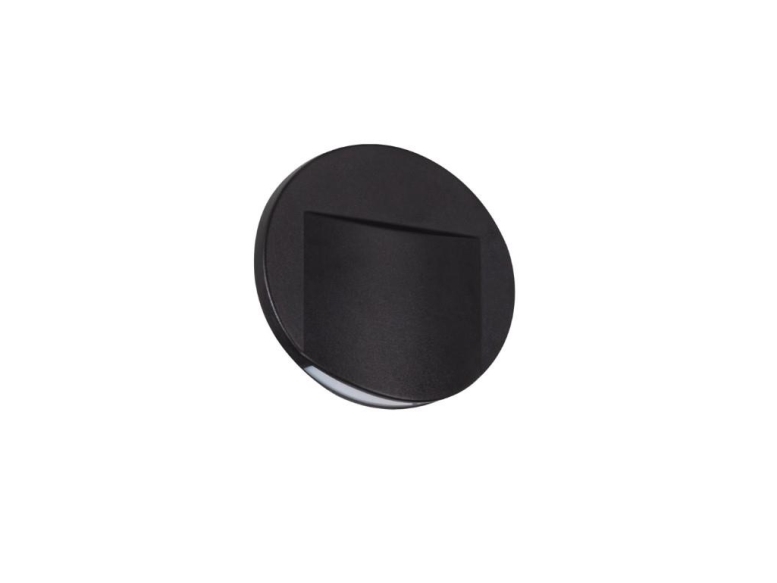 Kanlux Staircase Recessed Luminaire, Led 0.8W 4K 15Lm D7.5 Black