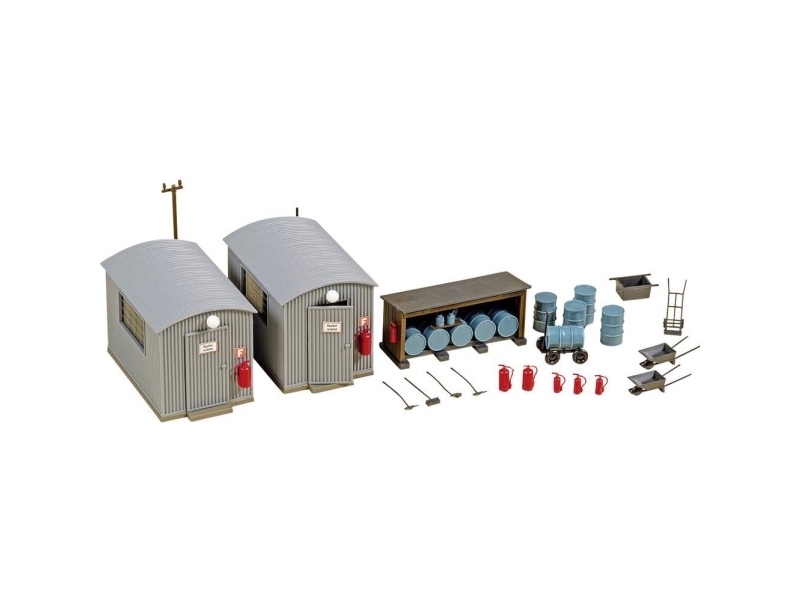 Auhagen 11478 H0 Blikskur olielejr