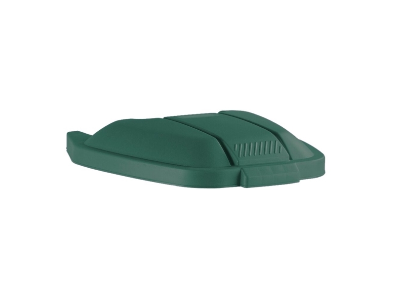 Låg, Rubbermaid, 56X51,5X8cm, Grøn, Plast, Til Tohjulet Container