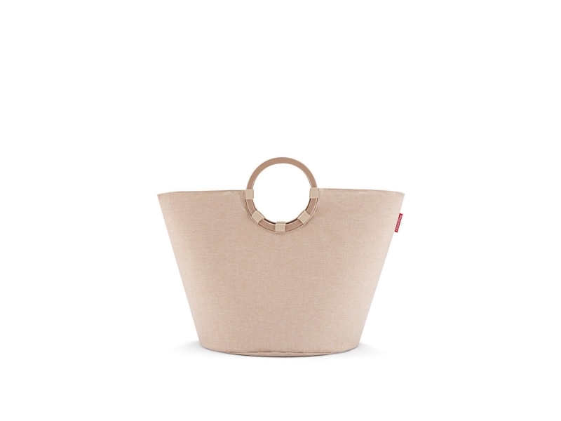 Reisenthel loophome S, Gjuten aluminium, Polyester, Korg, Twist coffee, Monokromatiskt, inomhus, Rund | Utomhus - Camping - Bord och stolar | GameStuff