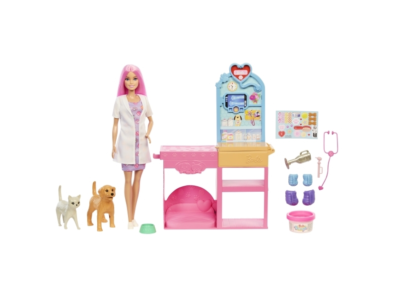 Barbie Fast Cast Pet Vet Clinic