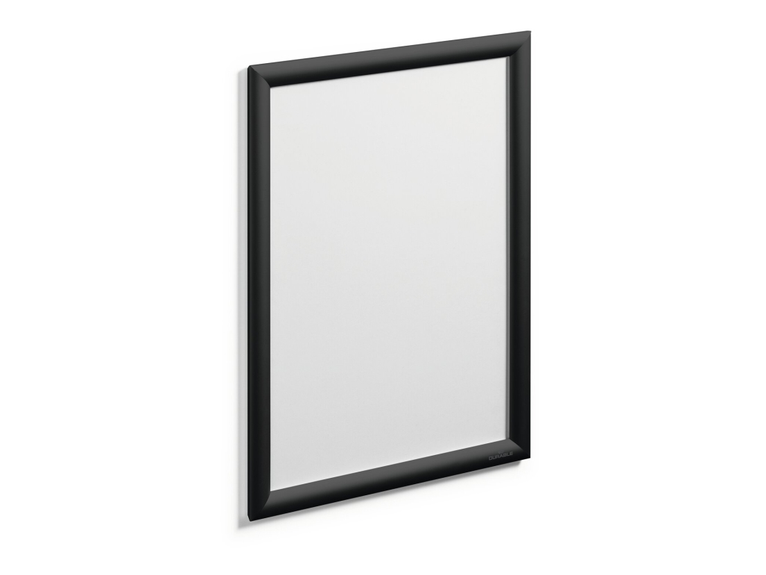 Durable 479701, Enkel tavelram, Aluminium, Plast, Polystyren, Svart, Vägg, 27,8 x 40,2 cm, Rektangulär | Baby & barn - Inredning - Bildramar | GameStuff