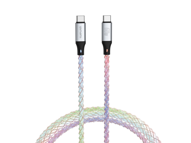 4Smarts Usb-C Kabel Rgbcord 60W 1.5M (541440)