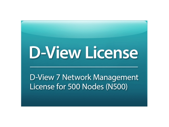 D-Link | License For D-View 7.0. | Dv-700-N500-Lic_ | 0 Month(S)