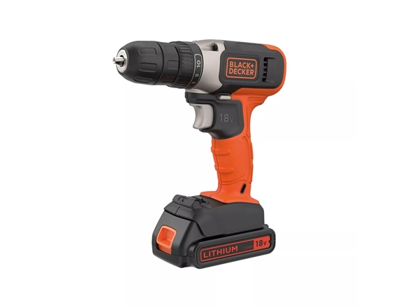 BLACK & DECKER sladdl&ouml;s borrskruvdragare BCD001C2-QW 18 V 2x1.5 Ah Li-ion