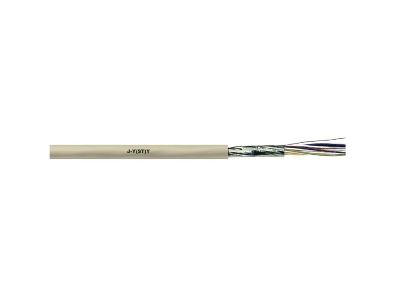 Lapp 1591500/100 Telefonkabel J-Y(St)Y 1 X 2 X 0,8 Mm Grau 100 M
