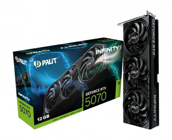Vga Pcie16 Rtx5070 12Gb Gddr7 Ne75070019k9-Gb2050s Palit