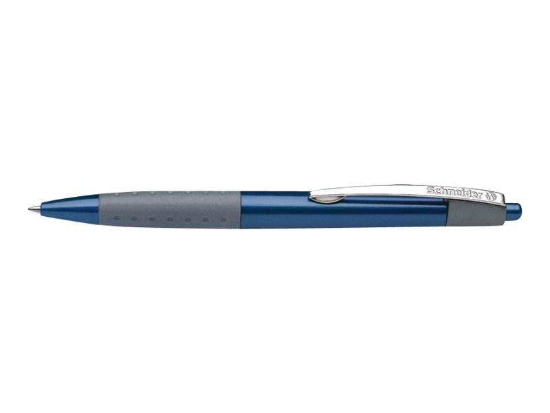 Schneider Pen Loox, Klipsi, Kuulakärkikynä klikkausmekanismilla, Uudelleentäytettävä, Sininen, 20 kpl, Keskikokoinen
