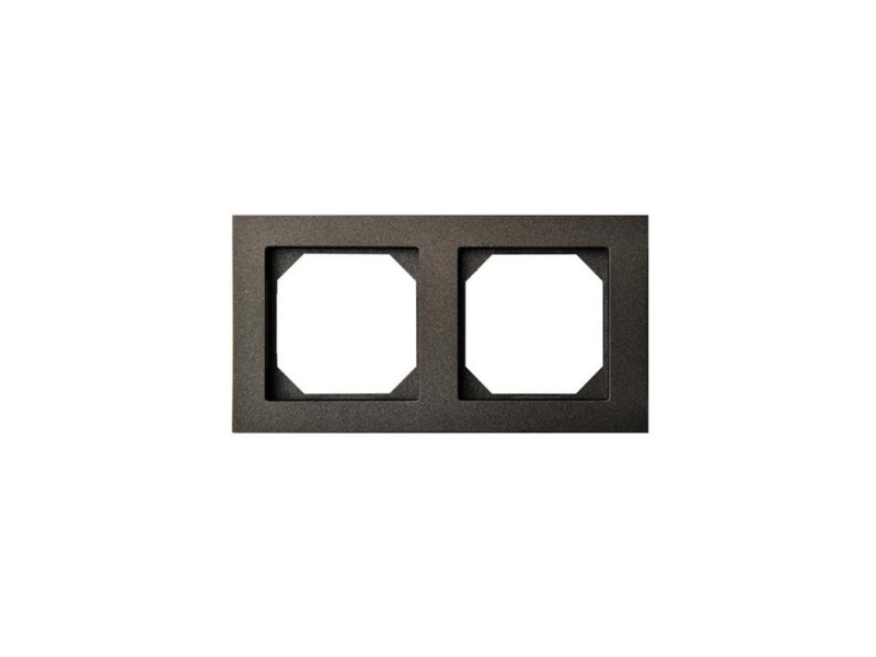 Liregus Rahmen Epsilon Slim (K14-145-02 Schwarz