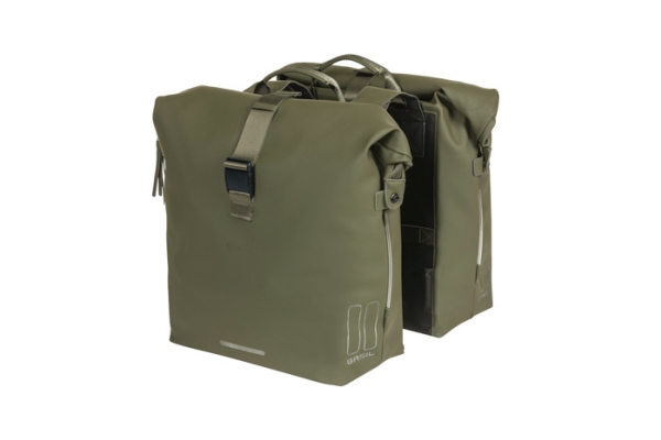 Basil Soho, Hinten, Fahrradtasche, Polypropylen, Grün, 41 L, 10 Kg