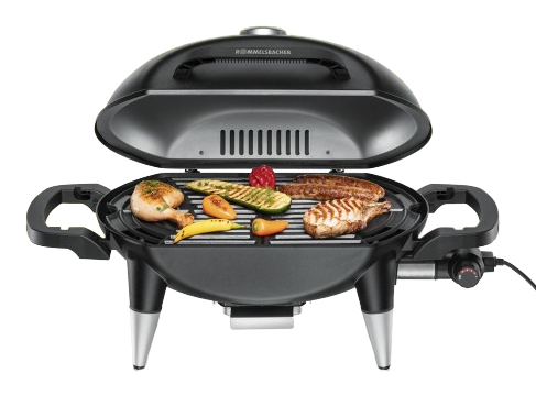 Rommelsbacher BBQ 4000, 2200 W, grill, elektrisk, 300 °C, bordsskiva, grillplatta | Trädgården - Grillar - Elgrillar | GameStuff