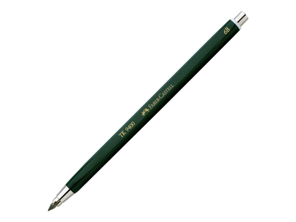 Faber-Castell TK 9400 - Blyhållare - 6B - 2 mm | Skrivredskap - Blyertspennor & pencils - Stiftpennor | GameStuff