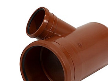 PP-grenrør 45 gr. 200x110mm - EN1852. Pipelife