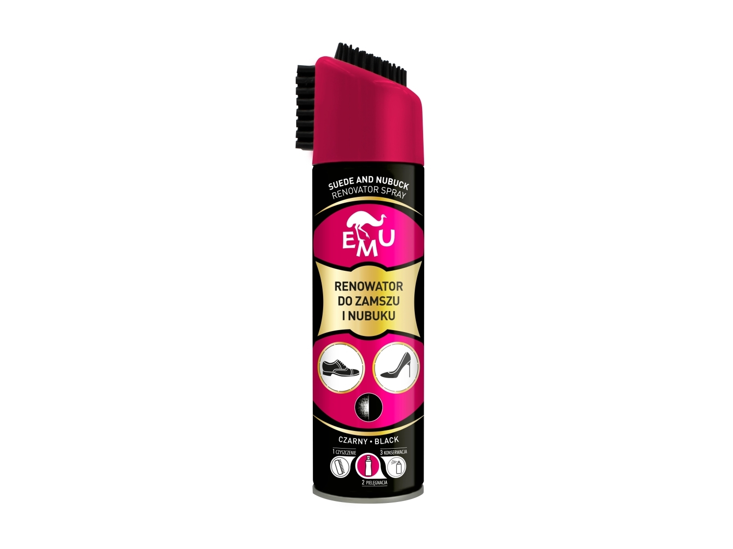 EMURENOVATOR FOR SUEDE.NUBUCK BLACK250ML