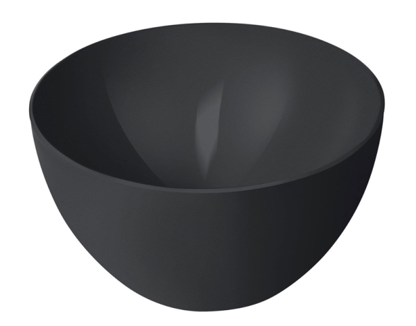 Rotho Bowl, 450 Ml, 12.5 Cm, Plastic, Black