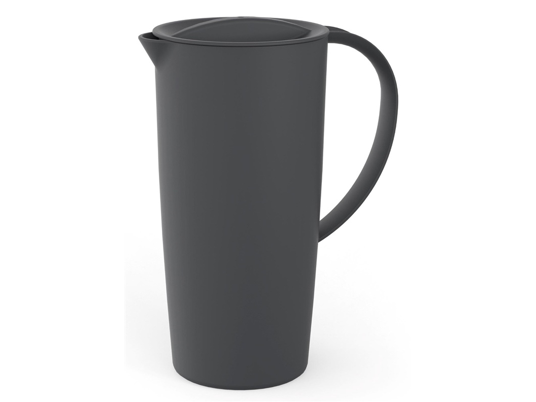 Rotho Plastic Jug, 1.2 Ml, 10.5 Cm, Plastic, Black