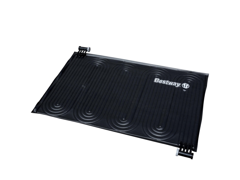 Bestway 58423, Solmåtte pool varmelegeme, Sort, Polyvinylchlorid (PVC), 1,46 m², 3 - 5 °C, 1100 mm