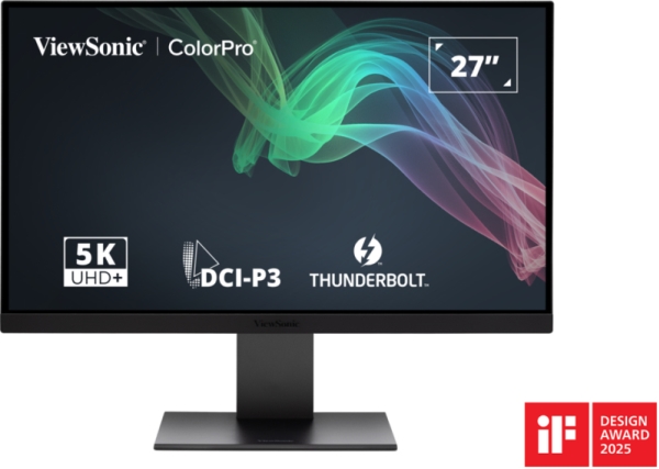Viewsonic Vp2788-5K, 68,6 Cm (27"), 5120 X 2880 Pixel, 5K Ultra Hd, Led, 5 Ms, Schwarz