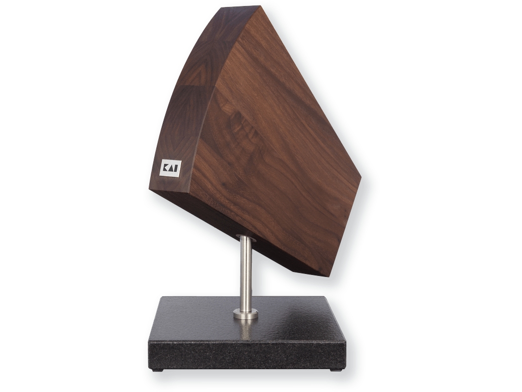 kai DM-0799, Knivblock, Granit, Valnöt, Svart, Brun, Rostfritt stål, Trä, 1 styck, 180 mm, 310 mm | Köksutrustning - Knivar och brynstål - Tillbehör | GameStuff