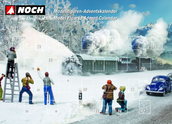 NOCH TT Figurer Julkalender Lackerad | Leksaker - Hot just nu - Julkalender med leksaker | GameStuff