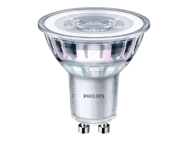 Philips CorePro LEDspot MV - LED-spotlight - GU10 - 4.6 W (motsvarande 50 W) - klass F - vitt ljus - 3000 K | N - A | GameStuff