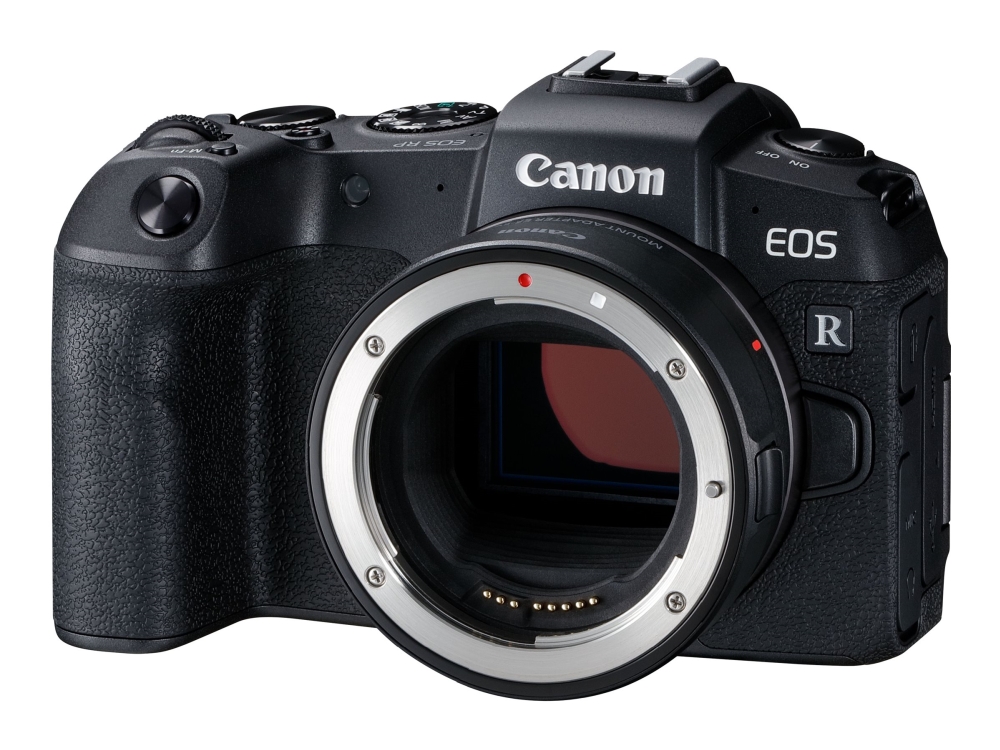 Canon EOS RP - Digitalkamera - spejlløst - 26.2 MP - Full Frame - 4K / 25 fps - kun kamerahus - Wi-Fi, Bluetooth