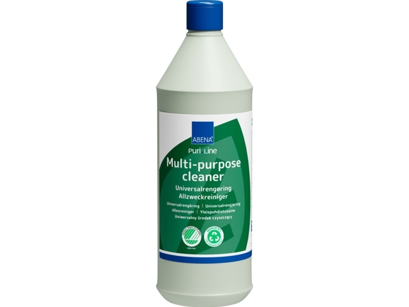 Abena Universalrengøring 1L Puri-Line, med farve & parfume, Svanemærket