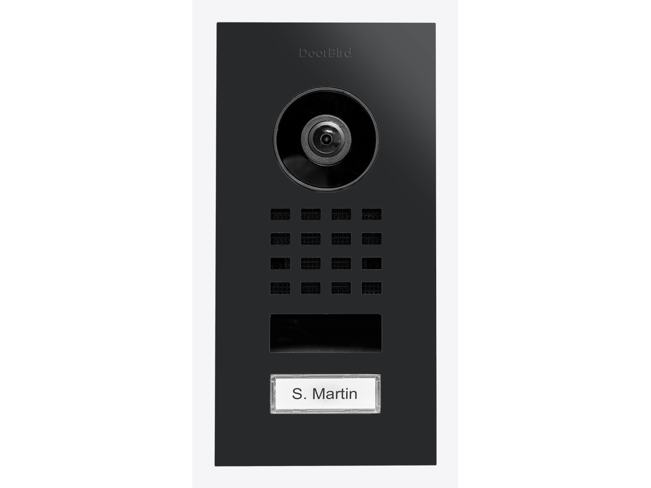Doorbird D1101v, 1080P, 150°, 82°, 6 M, Ir, Sort