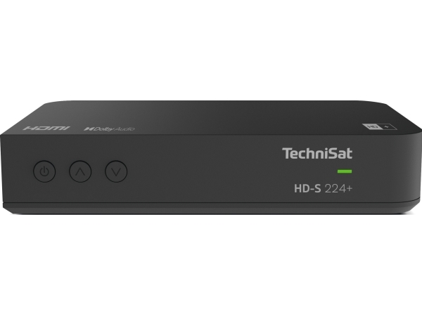 TechniSat HD-S 224+, Satellit, HD, DVB-S2, 576i, 576p, 720i, 720p, 1080i, 1080p, Svart, Digital | TV, Ljud & Bild - Digital tv-mottagare - Digital-TV-mottagare | GameStuff